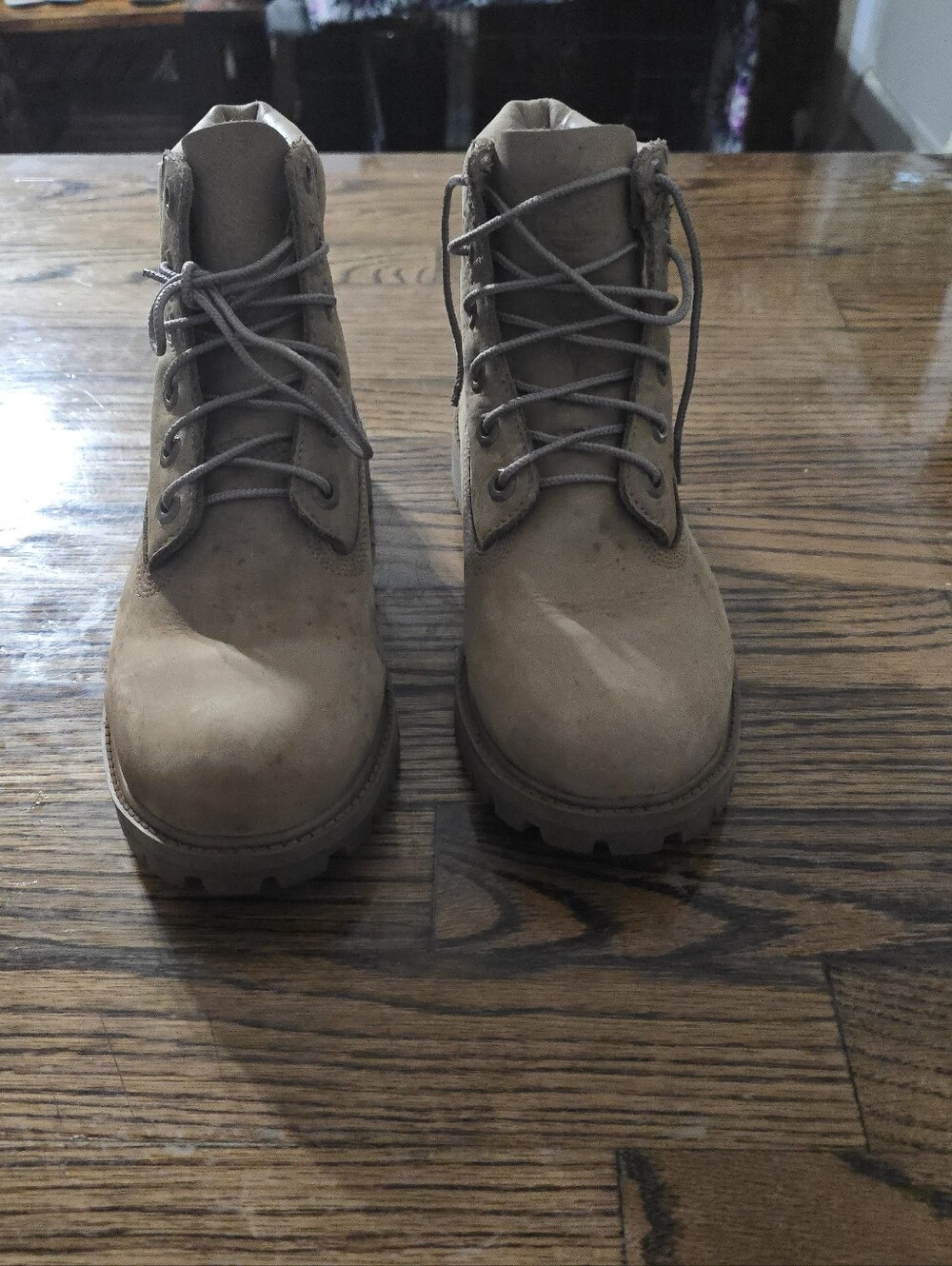 Timberland Brown Leather Lace-Up